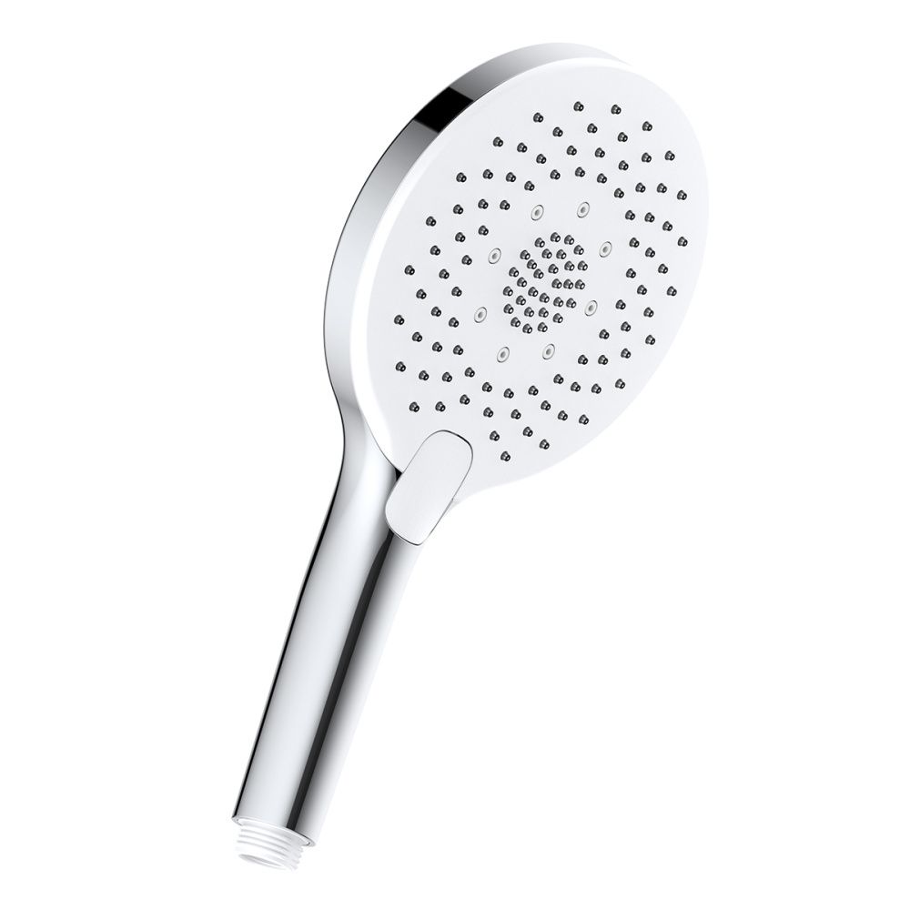 Лейка душевая 3-функц., 140*256 мм, круглая, хром, блистер, LEMARK