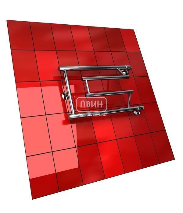 Полотенцесушитель C primo 32/50 см 1"-3/4"-1/2" хром, боковое подключение, Водяной (К0), ДВИН