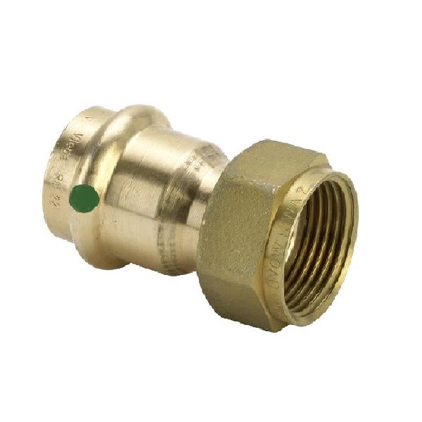 Переход с накидной гайкой ВР 22 х 3/4 press SC-Contur Viega