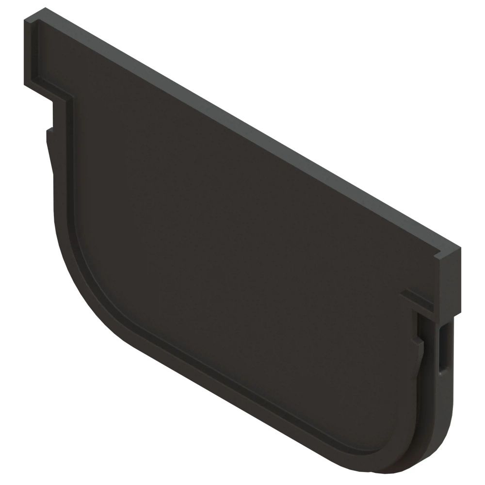 Заглушка универсальная S'park ЗЛВ-10.14.07-ПП для лотка водоотводного пластикового 6821