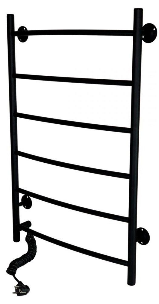 Полотенцесушитель электрический Arc 80/50 скрытый провод, универсальное подключение,  INDIGO