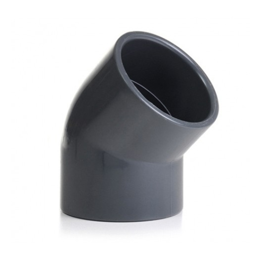 Угольник 45 PVC-U D225