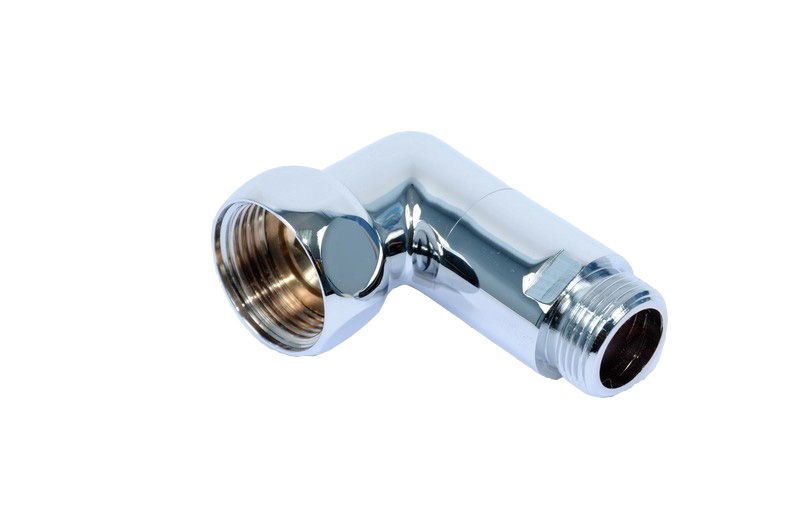 Сгон угловой (американка) для полотенцесушителей 1 х 1 ВН ХРОМ SMART/SG