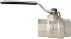 Кран шаровой полнопроходной  ВВ 1 " (ручка) STOUT (ГОСТ)