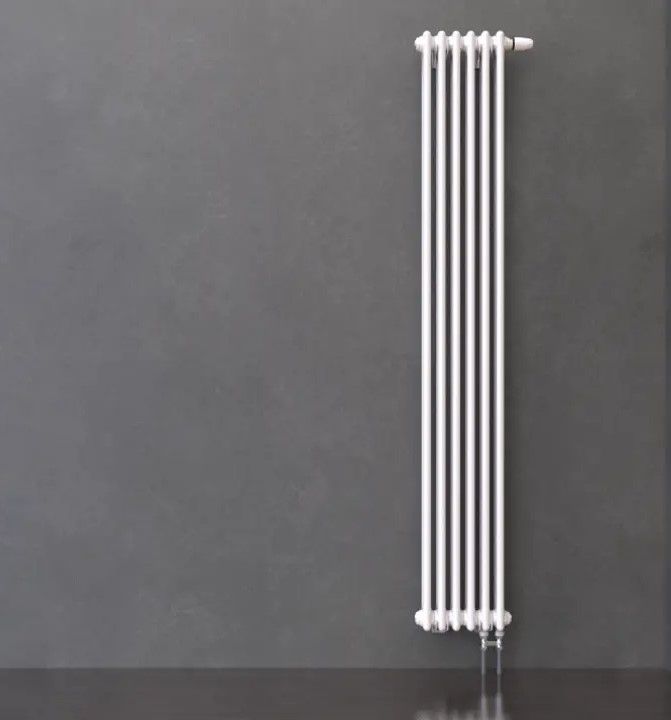 Радиатор трубчатый Batarìa 2-1750-06 UT RAL 1Т104S9016 белый муар ½ (ВЫСТАВОЧНЫЙ ОБРАЗЕЦ)