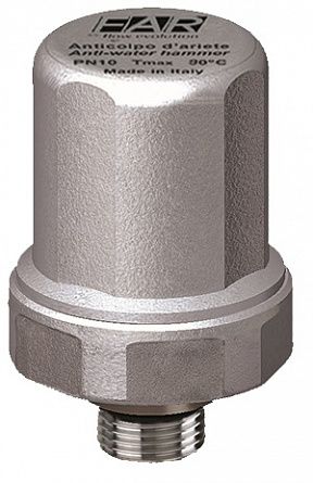 Компенсатор гидроударов 1/2 НР, Pmax= 50бар FAR