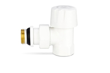Клапан термостатический радиаторный 1/2 угловой белый Varmega