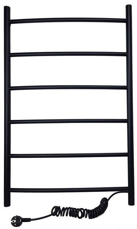 Полотенцесушитель электрический Arc 80/50 скрытый провод, универсальное подключение,  INDIGO