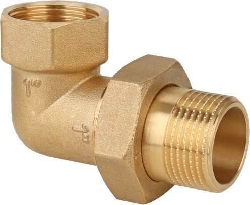 Сгон угловой (американка) 3/4" НВ латунь Gappo