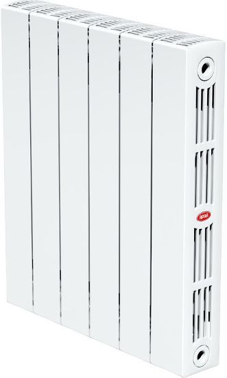 Радиатор биметаллический SUPReMO 350/90 мм 8 секций боковое подключение Rifar