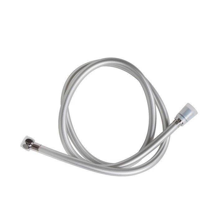 Шланг для душа PVC 2 м серебристый усиленный Optima Home IDDIS