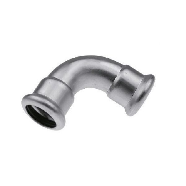 Отвод Inox press 28х90* нерж. KAN-Therm