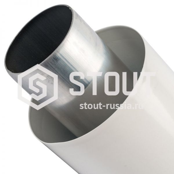 Комплект коаксиальный для прохода через стену 850 мм (совместим Bosch) DN 60/100 STOUT