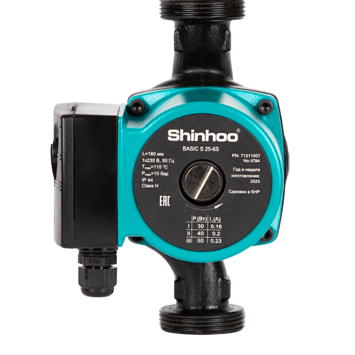 Насос BASIC S 25-6S 1x230V Shinhoo