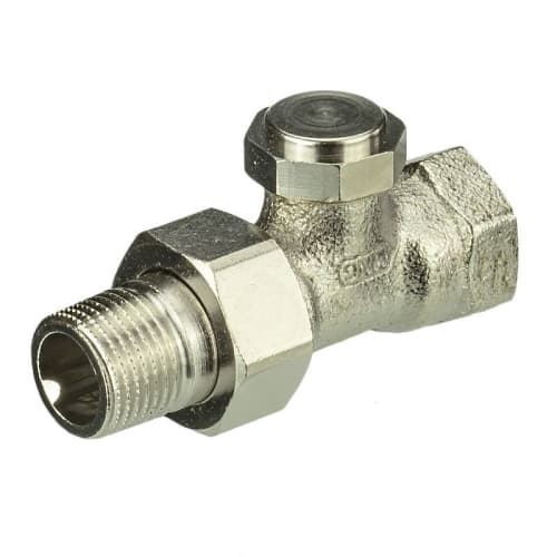 Клапан настраиваемый запорно-дренажный прямой DN15 1/2", PN10, Kvs1.45 Honeywell