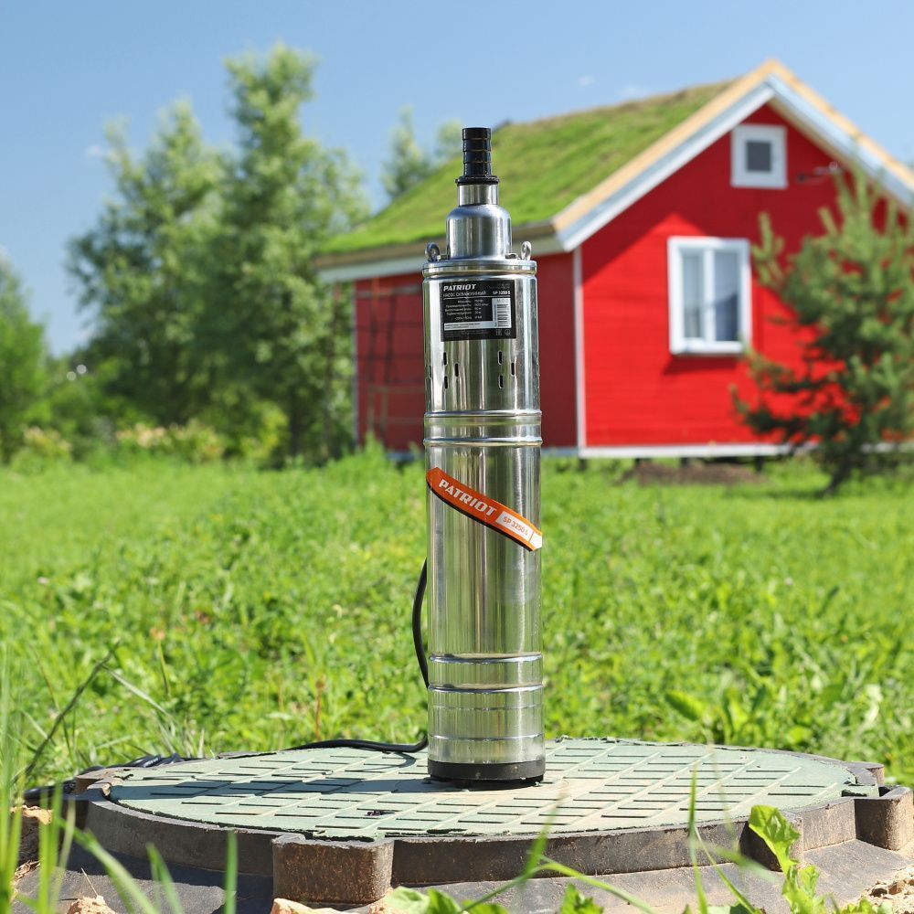 Насос винтовой SP 3250 S, 750 Вт,1920 л/час, подъем - 80 м, кабель 18 м PATRIOT