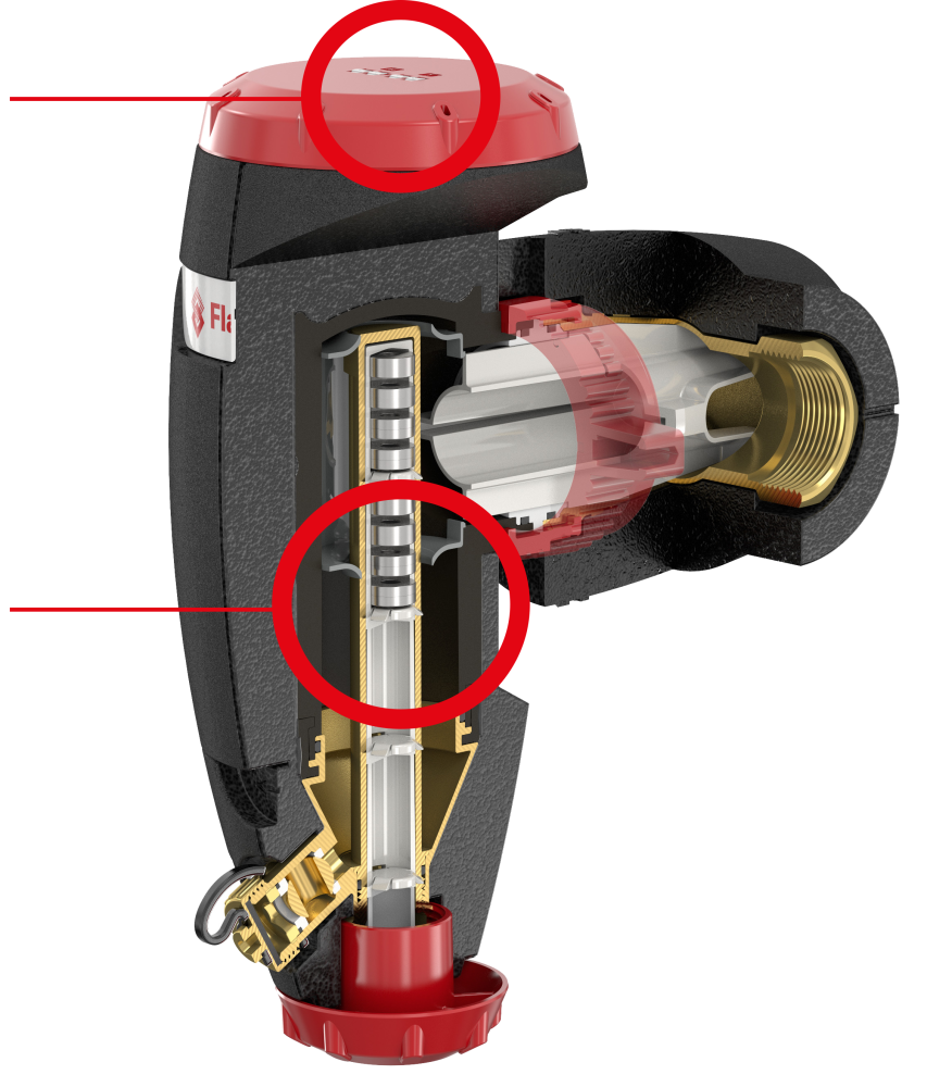 Сепаратор шлама XStream Clean 3/4" F ВР Flamco