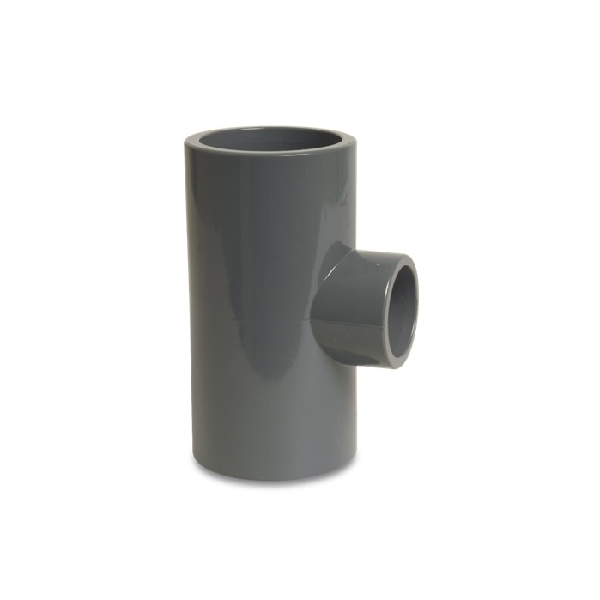 Тройник 90* переходной PN16 (90х50х90)-PVC-U