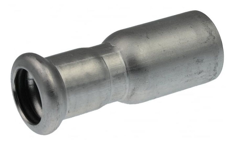 Переход ниппельный Inox press  28х18 нерж. KAN-Therm