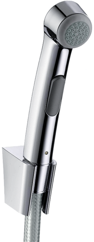 Гигиенический ручной душ с держателем, шланг 125см, хром, HANSGROHE