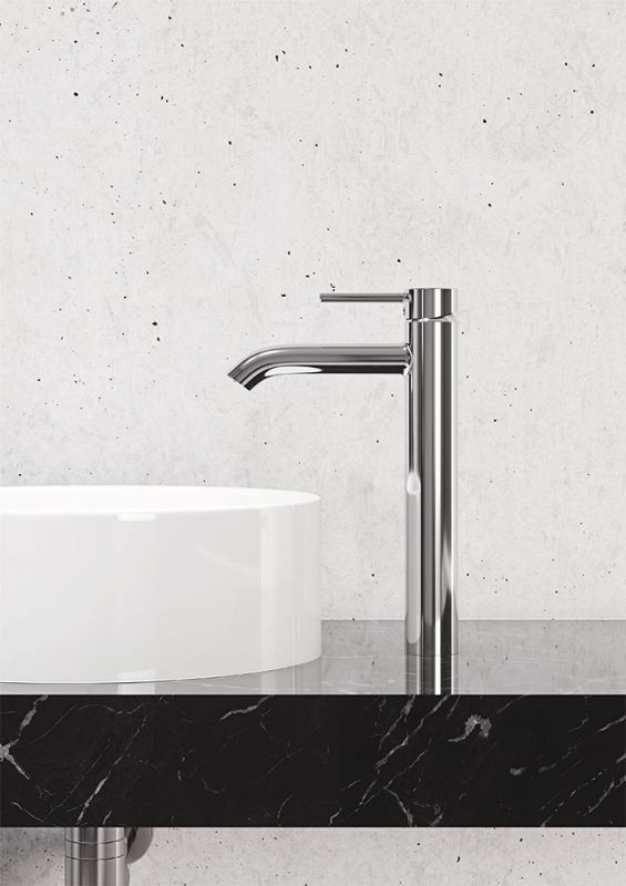 Смеситель для раковины на одно отверстие высокий, KLUDI BOZZ, хром