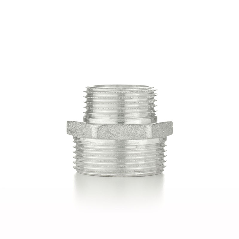 Ниппель переходной  НН  3/4х1" TIN (олово Италия) Elsen