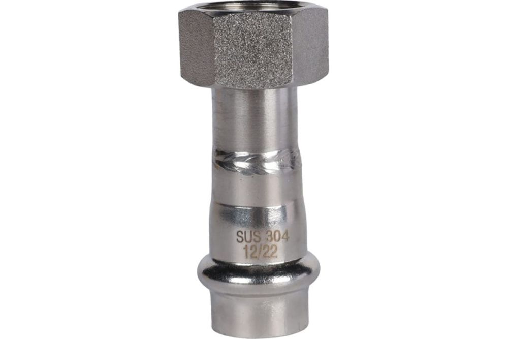 Переходник 22х3/4 НГ нерж. Rommer