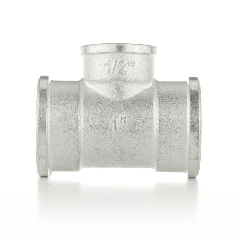 Тройник переходной ВВ 1х1/2х1 TIN (олово) Elsen