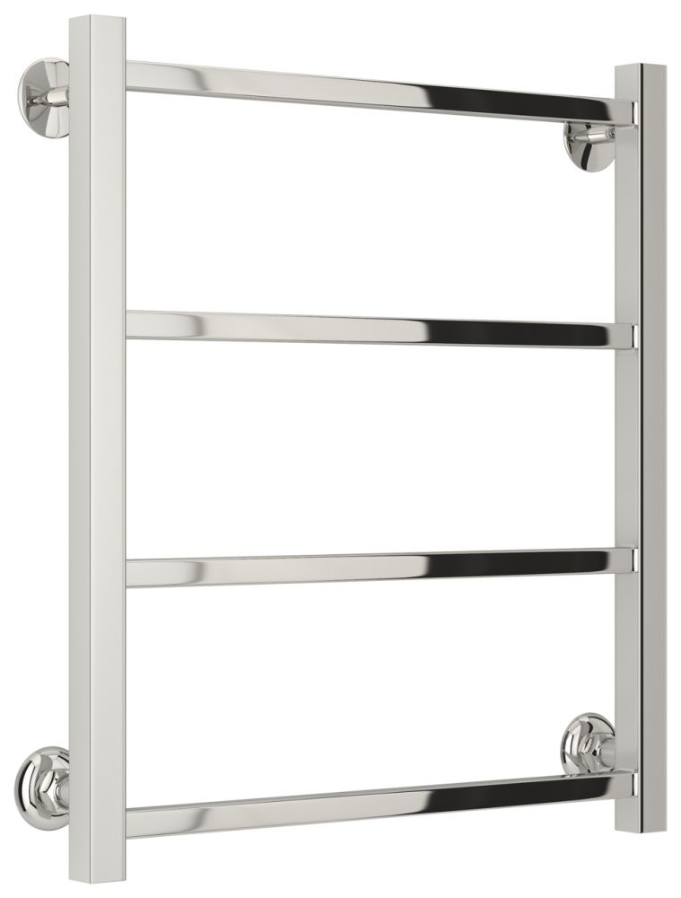 Полотенцесушитель "Версия - КН" 600х500 (4 перекладины) П 20х20, нержавеющая сталь, полировка, Стилье