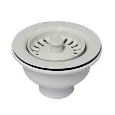 Выпуск для кухонной мойки (d=115мм, выход 1 1/2) цвет полярный белый, фактура гранит McAlpine