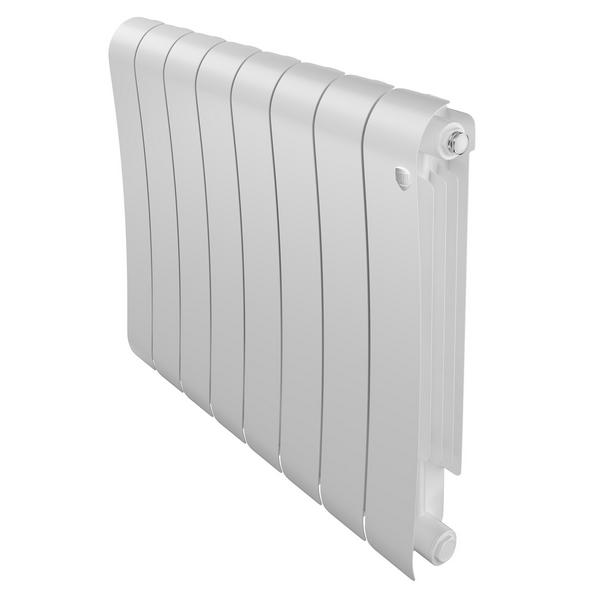 Радиатор биметал. Infinity Bianco Traffico 500/87   8 секции (белый) Royal Thermo