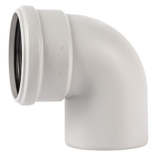 Отвод для бесшум. канализации SKВ DN110х87°, Ger