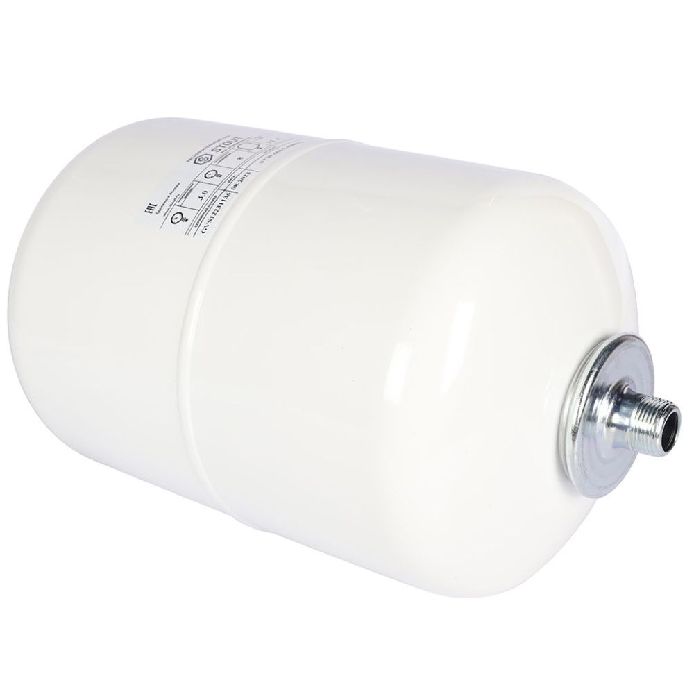 Бак мембранный для ГВС 24 л STOUT вертикальный (белый) G 3/4" 