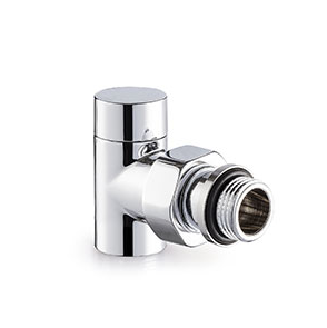 Клапан запорный угловой, 1/2" цвет хром SR Rubinetterie