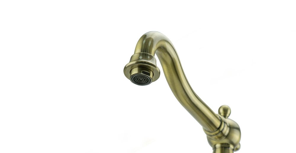 Смеситель для кухни VILLA, с высоким поворотным изливом, бронза, LEMARK