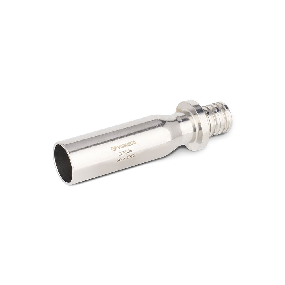 Переходник безраструбный 20-2.8x18 Inox Press PEX-INOX Varmega