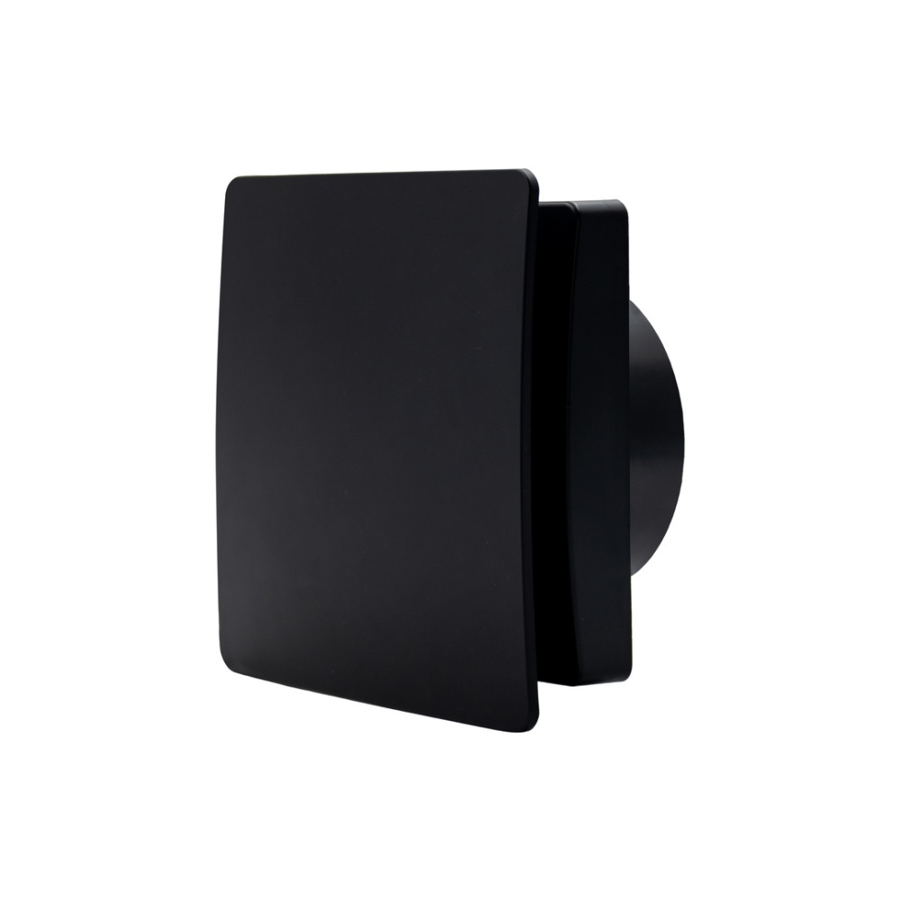 Вентилятор накладной  Seicoi Floxy Design 100 Matt Black SMAZ04-01