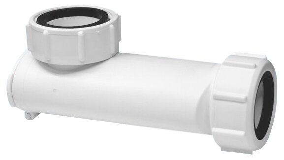 Клапан горизонтальный самозакрывающийся сливной клапан ("сухой" сифон); вход 1 1/4"«мама» McAlpine