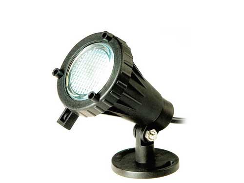 Светильник пластик. 20Вт/12В с кабелем 2х0,75мм2, L7,5м, б/трансф.