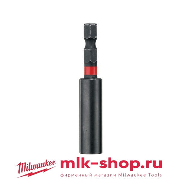 Держатель бит магнитный 1/4" HEX 60мм SHOCKWAVE, Milwaukee