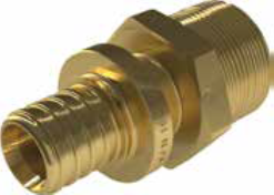 Соединитель 20 G1/2" НР латунный UltraLine KAN-therm