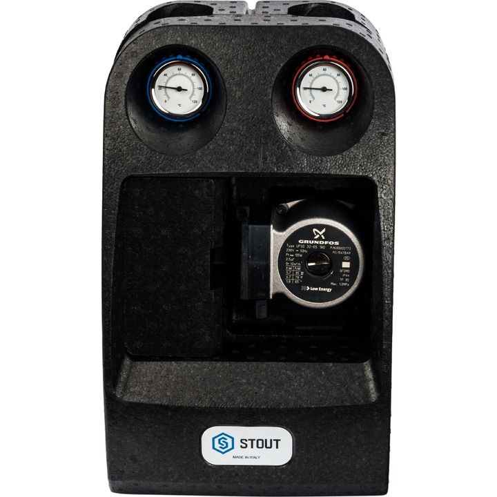 Насосно-смесительный узел 1 1/4" с насосом Grundfos UPSO 25-65 DN 32