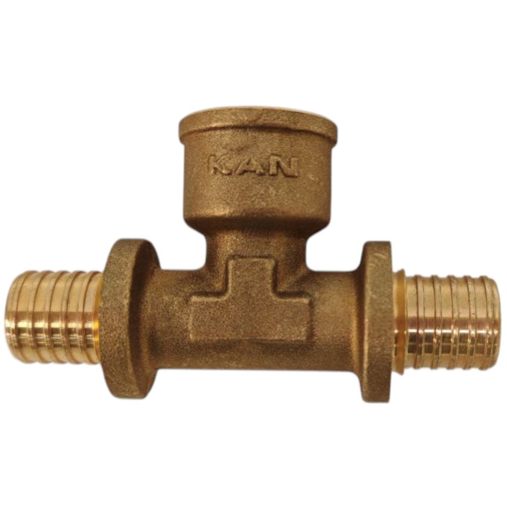 Тройник 20x1/2" латунь ВР UltraLine KAN-therm