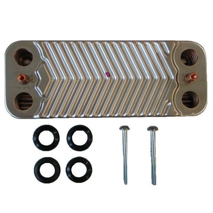 Теплообменник пластинчатый 14 пластин