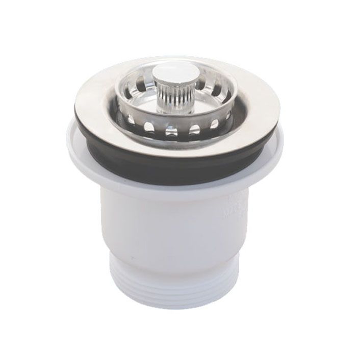 Выпуск пластиковый со съемной решеткой-пробкой (d= 1 1/2, 70мм) McAlpine