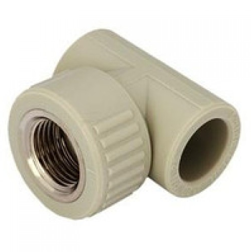 Тройник ВР 32х1" PPRC серый KALDE