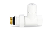 Клапан ручной радиаторный 1/2 прямой белый Varmega