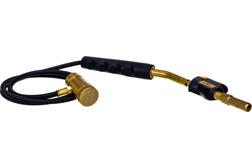 Горелка газовая с пьезоподжигом и шлангом TJ8250-M (MAPP, PROPAN)