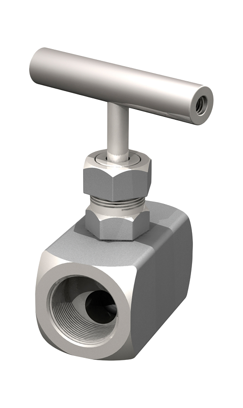 Клапан игольчатый MV40-020, Ду20, Ру250, Тмах.=200оС, нерж. сталь