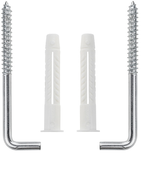 Набор для крепления водонагревателя 100 литров (костыль 8 х 100 + дюбель, 2 шт.) MasterProf